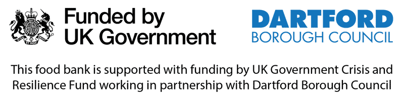 Funded by UK Government Crisis and Resilience Fund, working in partnership with Dartford Borough Council